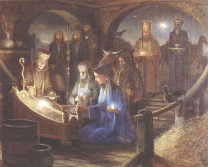 Star-correct adoration of the Magi